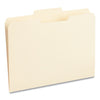 Universal Top Tab File Folders, 1/3-Cut Tabs: Center Position, Letter Size, 0.75" Expansion, Manila, 100/Box