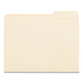 Universal Top Tab File Folders, 1/3-Cut Tabs: Right Position, Letter Size, 0.75" Expansion, Manila, 100/Box