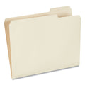 Universal Top Tab File Folders, 1/3-Cut Tabs: Right Position, Letter Size, 0.75" Expansion, Manila, 100/Box