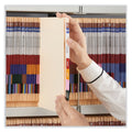 Universal Deluxe Reinforced End Tab Folders, 9" High Front, Straight Tabs, Letter Size, 0.75" Expansion, Manila, 100/Box