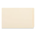 Universal Deluxe Reinforced End Tab Folders, Straight Tabs, Legal Size, 0.75" Expansion, Manila, 100/Box