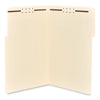 Universal Reinforced Top Tab Fastener Folders, 2 Fasteners, Legal Size, Manila Exterior, 50/Box