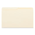 Universal Top Tab File Folders, 1/2-Cut Tabs: Assorted, Legal Size, 0.75" Expansion, Manila, 100/Box