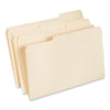 Universal Top Tab File Folders, 1/3-Cut Tabs: Assorted, Legal Size, 0.75" Expansion, Manila, 100/Box