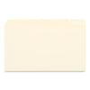 Universal Top Tab File Folders, 1/5-Cut Tabs: Assorted, Legal Size, 0.75" Expansion, Manila, 100/Box