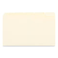 Universal Top Tab File Folders, 1/5-Cut Tabs: Assorted, Legal Size, 0.75" Expansion, Manila, 100/Box