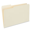 Universal Top Tab File Folders, 1/3-Cut Tabs: Left Position, Legal Size, 0.75" Expansion, Manila, 100/Box