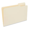 Universal Top Tab File Folders, 1/3-Cut Tabs: Right Position, Legal Size, 0.75" Expansion, Manila, 100/Box