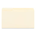 Universal Interior File Folders, 1/3-Cut Tabs: Assorted, Legal Size, 9.5-pt Manila, 100/Box