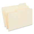Universal Interior File Folders, 1/3-Cut Tabs: Assorted, Legal Size, 9.5-pt Manila, 100/Box