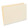 Universal Double-Ply Top Tab Manila File Folders, Straight Tabs, Legal Size, 0.75" Expansion, Manila, 100/Box