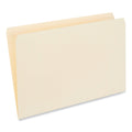 Universal Double-Ply Top Tab Manila File Folders, Straight Tabs, Legal Size, 0.75" Expansion, Manila, 100/Box