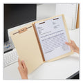 Universal Six-Section Manila End Tab Classification Folders, 2 Dividers, Letter Size, Manila, 10/Box