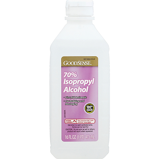 GoodSense Isopropyl Alcohol Original 16 Fl Oz by Pasteur Pharmacy