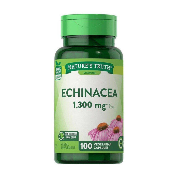 Nature's Truth Echinacea, 1300 Mg, Vegetarian Capsules by Pasteur Pharmacy