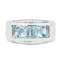 1.75 Carat Genuine Blue Topaz .925 Sterling Silver Ring by Bids.com