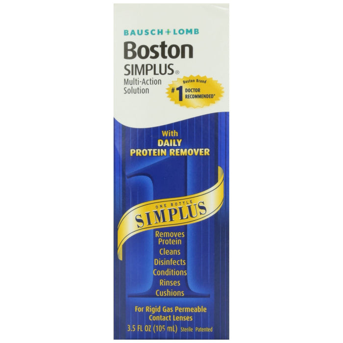 Bausch & Lomb Boston Simplus® Multi-Action Solution – 3.5 Fl Oz by Pasteur Pharmacy