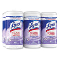 LYSOL Disinfecting Wipes, 7 x 7.25, Early Morning Breeze, 80 Wipes/Canister, 6 Canisters/Carton