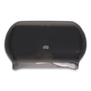 Tork Twin Standard Roll Bath Tissue Dispenser, 12.75 x 5.57 x 8.25, Smoke
