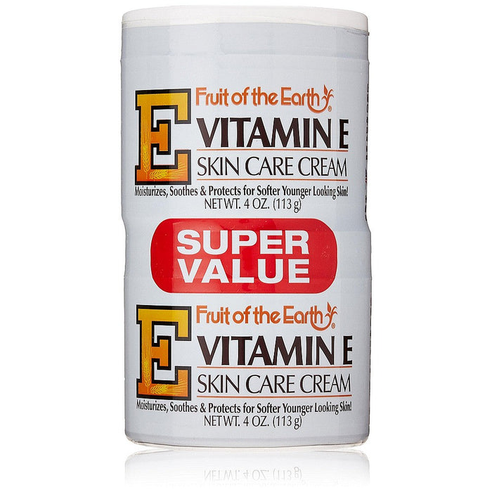 Fruit of the Earth Skin Care Cream, Vitamin E, Super Value by Pasteur Pharmacy