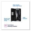 Tork PeakServe Continuous Hand Towel Dispenser, 14.57 x 3.98 x 28.74, Black