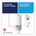 Tork Elevation Liquid Skincare Dispenser, 1 L Bottle; 33 oz Bottle, 4.4 x 4.5 x 11.5, White
