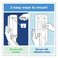 Tork Elevation Liquid Skincare Dispenser, 1 L Bottle; 33 oz Bottle, 4.4 x 4.5 x 11.5, White