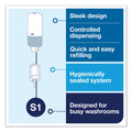 Tork Elevation Liquid Skincare Dispenser, 1 L Bottle; 33 oz Bottle, 4.4 x 4.5 x 11.5, White