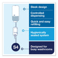 Tork Elevation Foam Skincare Auto Dispenser with Intuition Sensor, 1 L/33 oz, 4.45 x 5.12 x 10.94, White, 4/Carton