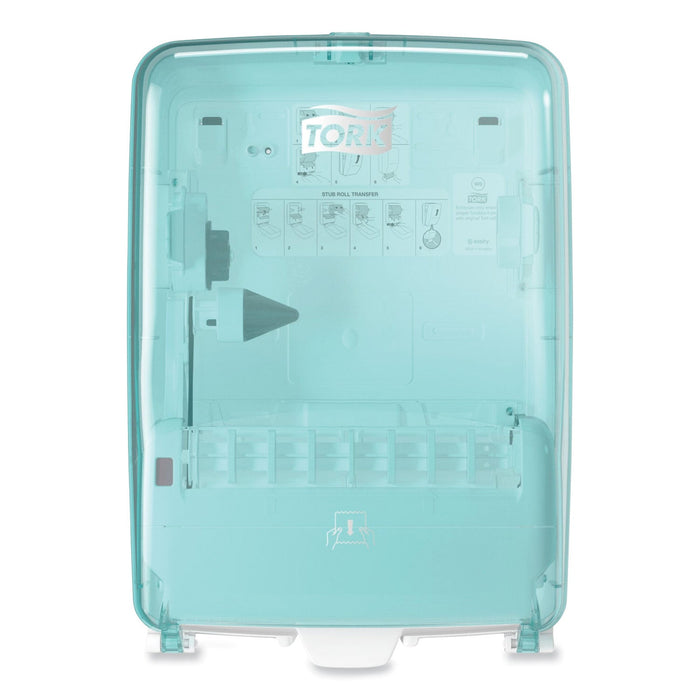Tork Washstation Dispenser, 12.56 x 10.57 x 18.09, Aqua/White