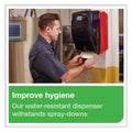 Tork Washstation Dispenser, 12.56 x 10.57 x 18.09, Red/Smoke
