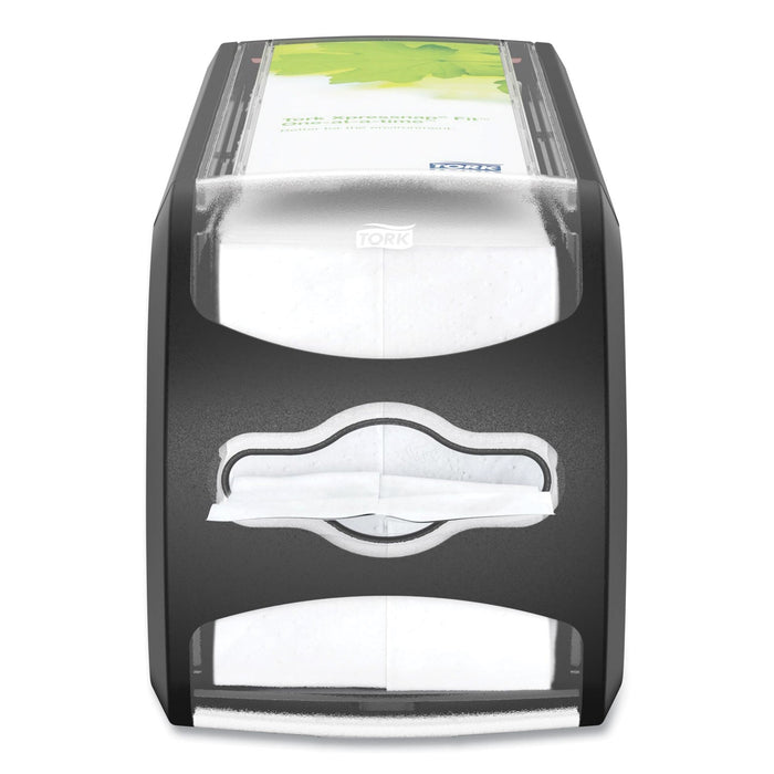 Tork Xpressnap Fit Napkin Dispenser, Countertop, 4.8 x 12.8 x 5.6, Black