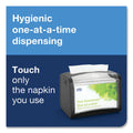 Tork Xpressnap Interfold Dispenser Napkins, 1-Ply, Bag-Pack, 13 x 8.5", White, 6000/Carton