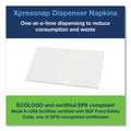 Tork Xpressnap Interfold Dispenser Napkins, 1-Ply, Bag-Pack, 13 x 8.5", White, 6000/Carton