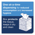 Tork Advanced Facial Tissue, 2-Ply, White, Cube Box, 94 Sheets/Box, 36 Boxes/Carton