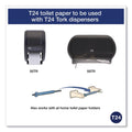 Tork Universal Bath Tissue, Septic Safe, 2-Ply, White, 500 Sheets/Roll, 96 Rolls/Carton