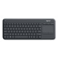 Logitech Wireless Touch Keyboard K400 Plus, Black
