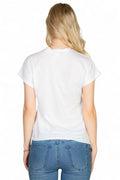 Batwing Sleeve Twist Front Tee {BT3952} by The House of Stylez
