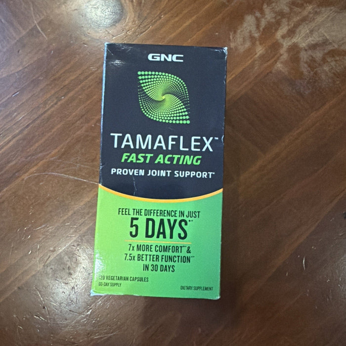 GNC Tamaflex Joint Support 120 Vegetarian Capsules BB 10/27 by Price Is Right Miami