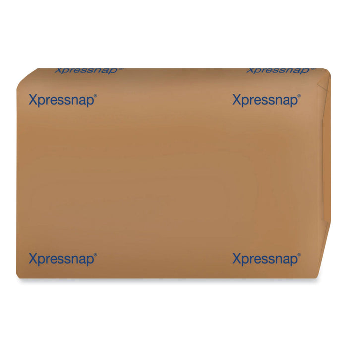 Tork Xpressnap Interfold Dispenser Napkins, 1-Ply, Bag-Pack, 13 x 8.5", White, 6000/Carton