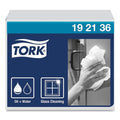 Tork Heavy-Duty Paper Wiper 1/4 Fold, 12.5 x 13, White, 56/Pack, 16 Packs/Carton
