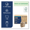 Tork Basic Paper Wiper Roll Towel, 7.68" x 1,150 ft, Natural, 4 Rolls/Carton