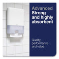 Tork Premium Multifold Towel, 1-Ply, 9 x 9.5, White, 250/Pack, 12 Packs/Carton