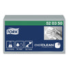 Tork Industrial Cleaning Cloths, 1-Ply, 12.6 x 15.16, Gray, 55/Pack, 8 Packs/Carton