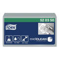 Tork Industrial Cleaning Cloths, 1-Ply, 12.6 x 15.16, Gray, 55/Pack, 8 Packs/Carton
