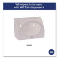 Tork Industrial Cleaning Cloths, 1-Ply, 12.6 x 15.16, Gray, 55/Pack, 8 Packs/Carton