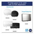 Tork Advanced Jumbo Bath Tissue, Septic Safe, 1-Ply, White, 3.48" x 1,200 ft, 12 Rolls/Carton