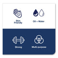 Tork Industrial Paper Wiper, 4-Ply, 11 x 15.75, Blue, 375 Wipes/Roll, 2 Rolls/Carton