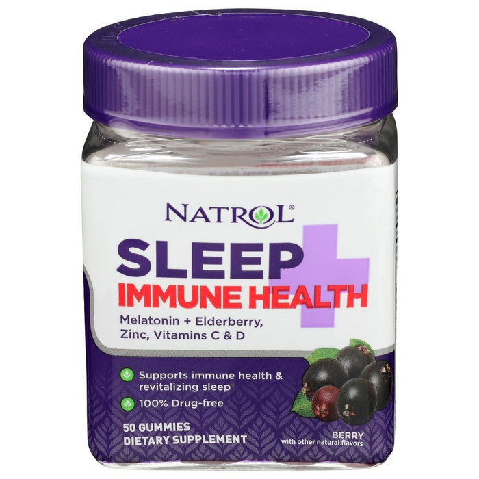 Natrol Sleep + Immune Health Gummies, Berry by Pasteur Pharmacy