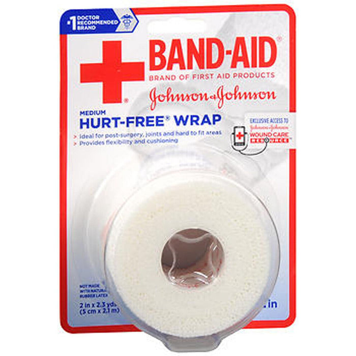 Band-Aid Hurt Free Wrap Medium by Pasteur Pharmacy